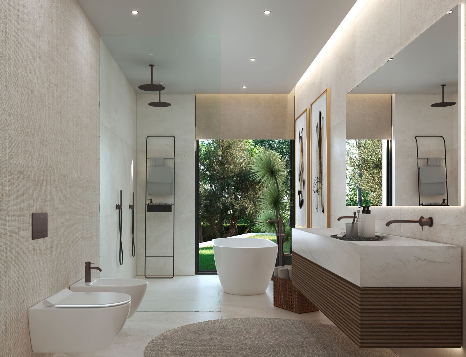 05 modern bathroom outdoor view
